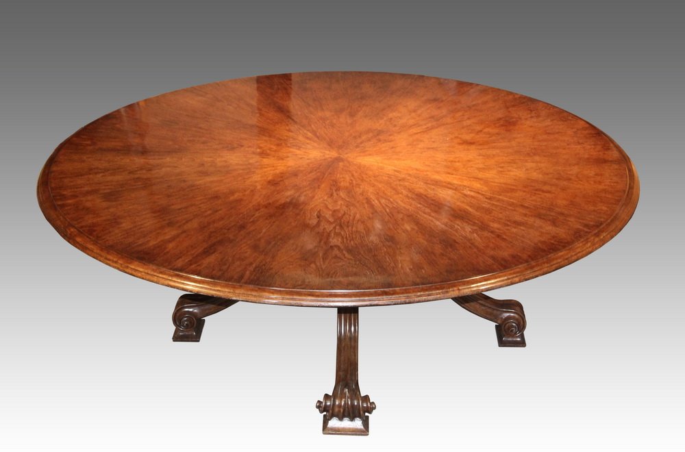 DESIGNER ROUND DINING TABLE - Volute Dining Table from (1 of 9)