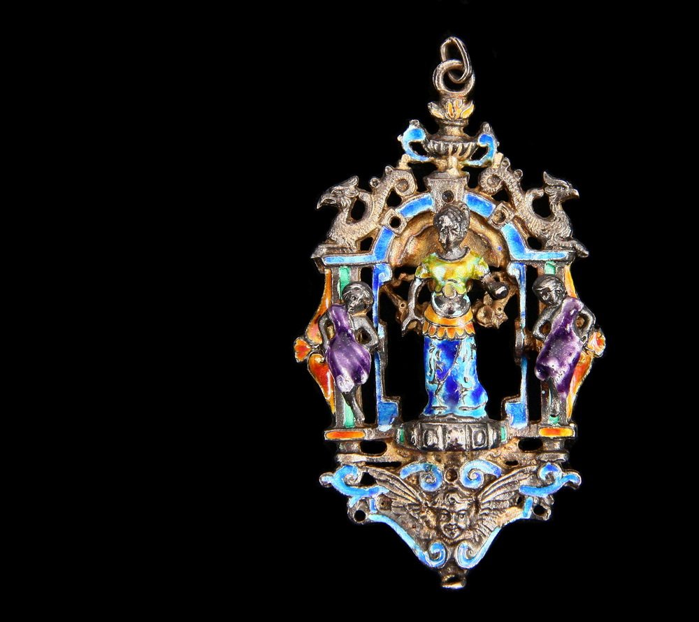 RENNAISANCE STYLE JEWELRY - Italian Silver and (1 of 6)