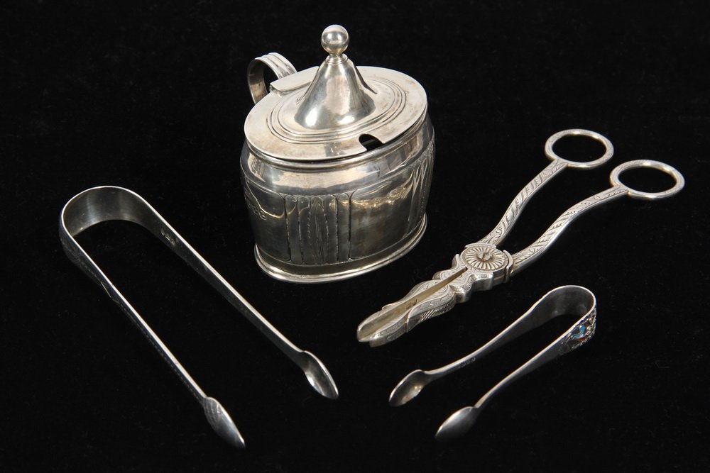 UTENSILS - Group of (4) 18th & 19th c. English Sterling (1 of 8)