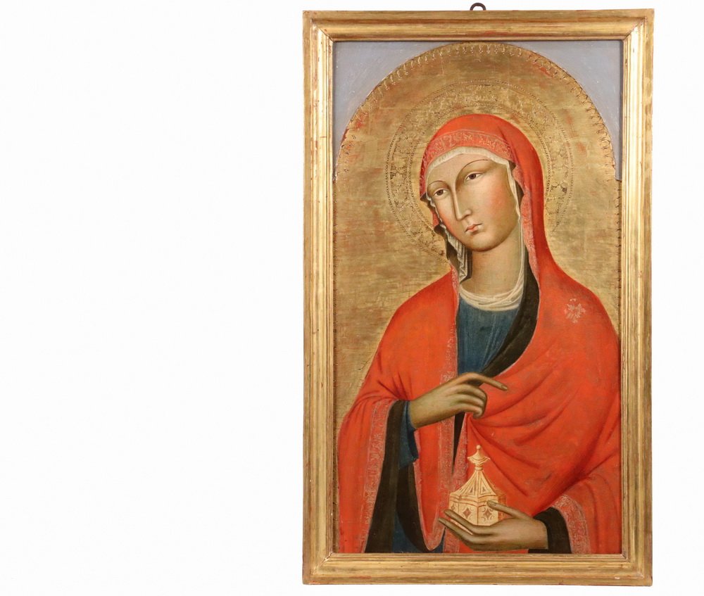 PAOLO DE POLI (Italy, 1905-1996) - "Madonna in a Red (1 of 4)