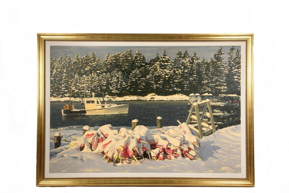 RETT STURMAN (Contemporary Vermont) - "Spring Sparkle, (1 of 2)