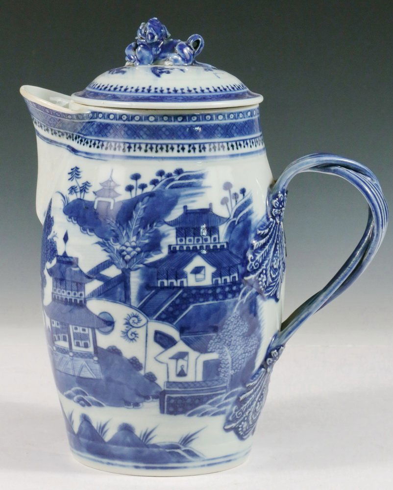 CIDER JUG - Early to Mid 19th c. Chinese Export Nanking (1 of 4)