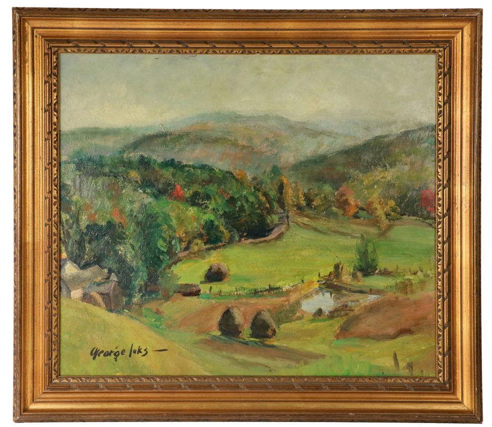 GEORGE BENJAMIN LUKS (NY, 1867-1933) - "Pennsylvania (1 of 5)
