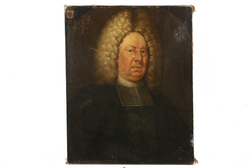 18TH C. ECCLESIASTICAL PORTRAIT - Bust Portrait of a (1 of 6)