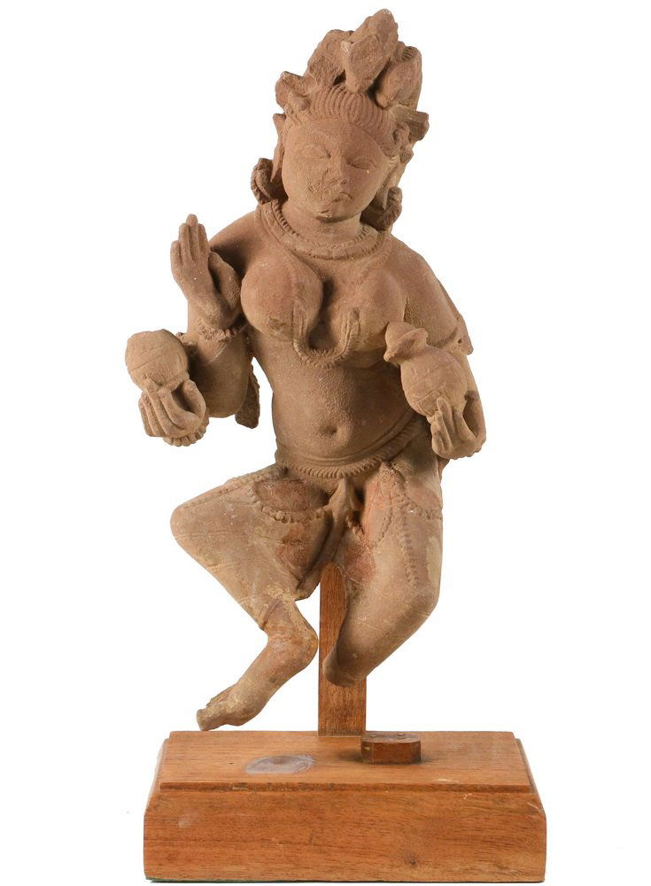 ANCIENT CONTINENTAL INDIAN SCUPLTURE - Indian Red (1 of 10)