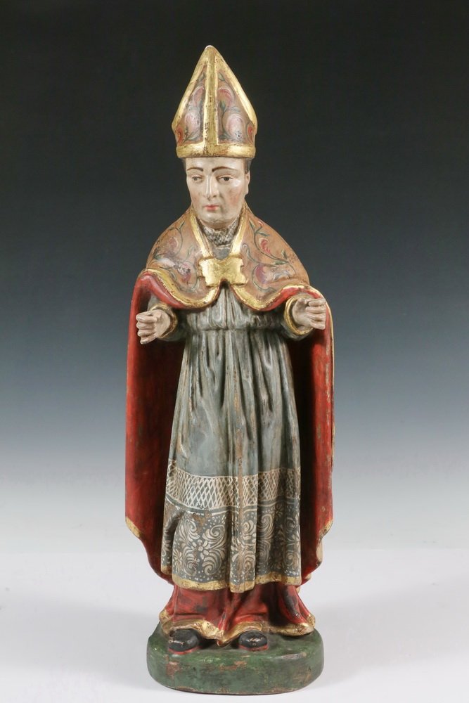 COLONIAL AMERICAN SANTOS - 'St. Nicholas' or another (1 of 5)