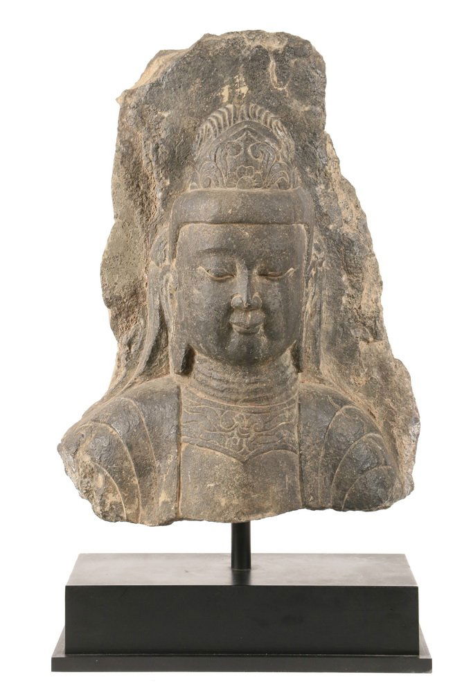 ANCIENT CHINESE ARCHITECTURAL FRAGMENT - Portrait of (1 of 8)