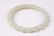 CHINESE JADE BRACELET - A White Carved Jade Rope Twist - 2