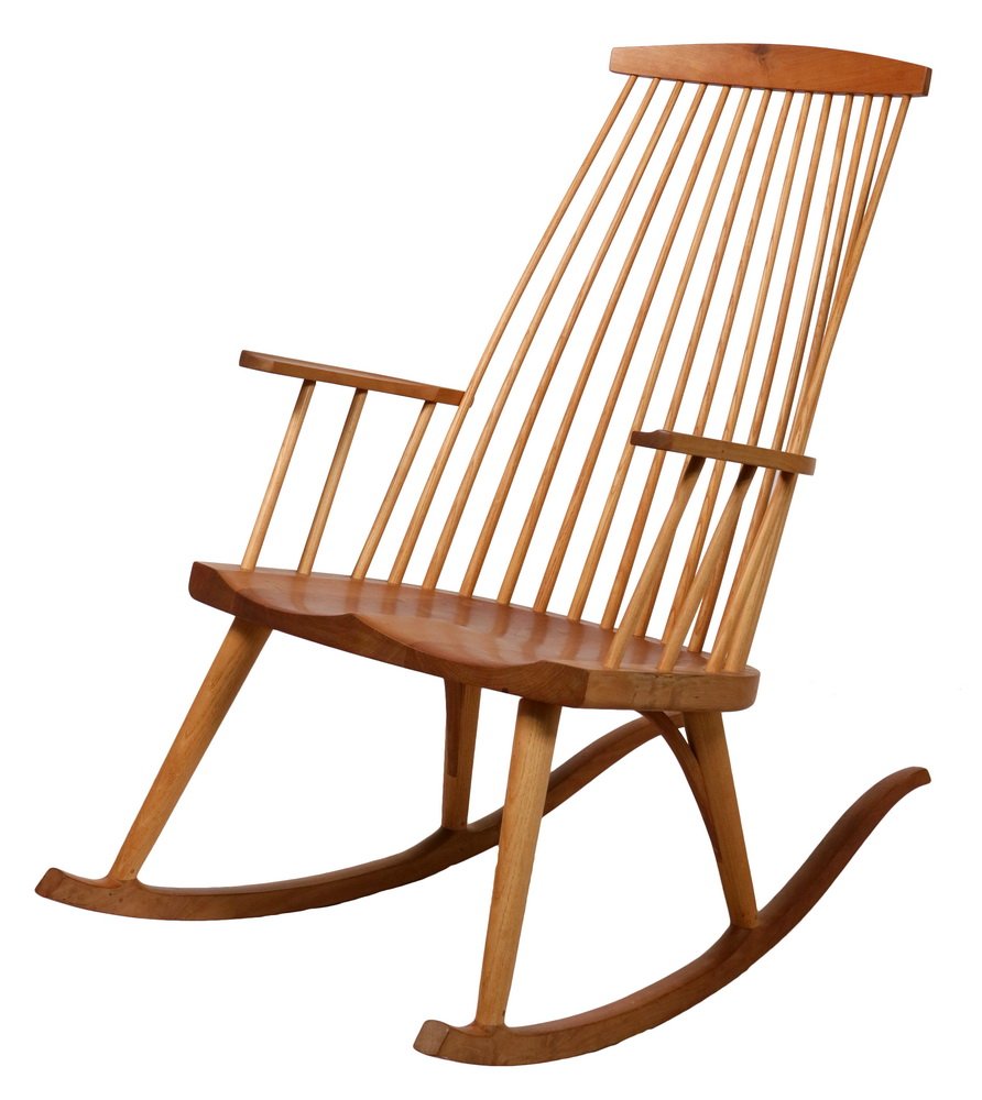 THOMAS MOSER ROCKER - Custom Made Solid Cherry and Ash (1 of 2)