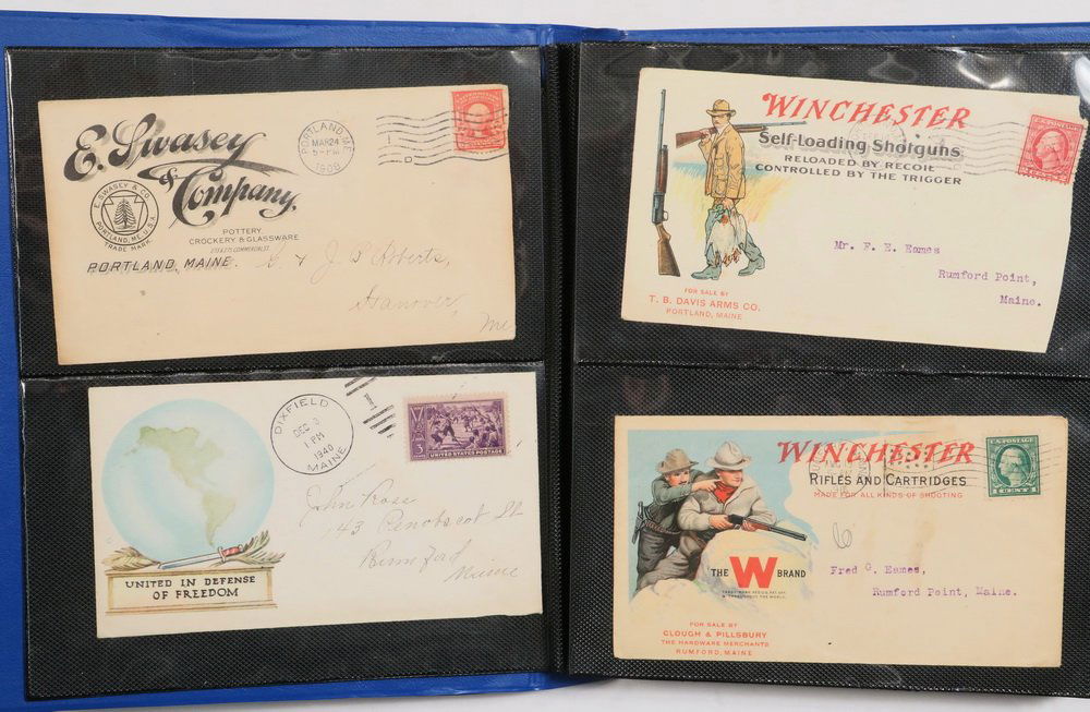 COLLECTION OF (114) POSTAL COVERS - Mid 19th to early (1 of 4)