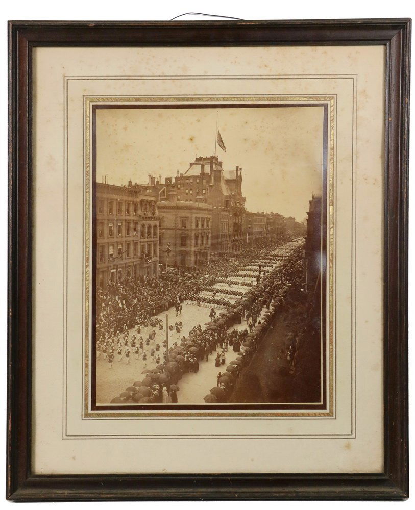 ORIGINAL PHOTO OF GRANT FUNERAL - Elephant Cabinet (1 of 2)