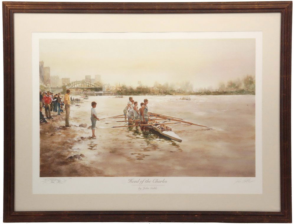 JOHN GABLE (MA, 1944 - ) - "Head of the Charles", (1 of 4)