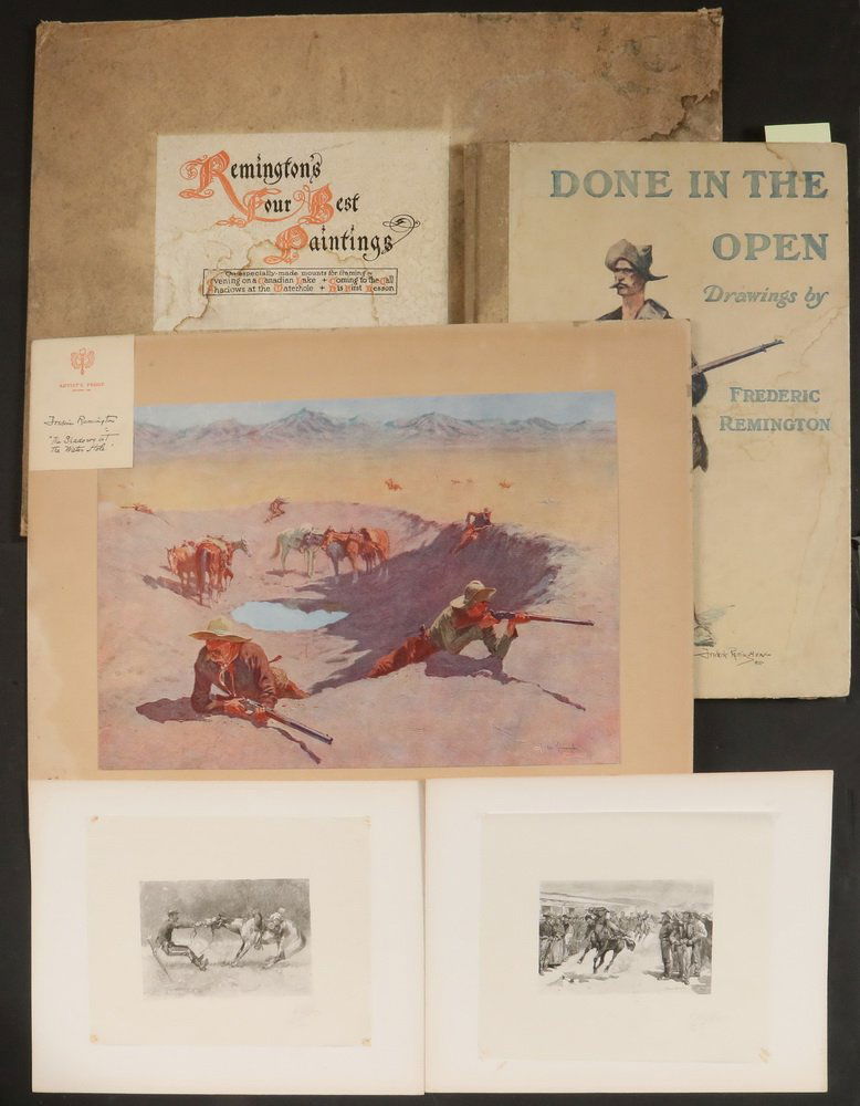 FREDERIC REMINGTON (NY/KS/CT, 1861-1909) - A Collection (1 of 6)
