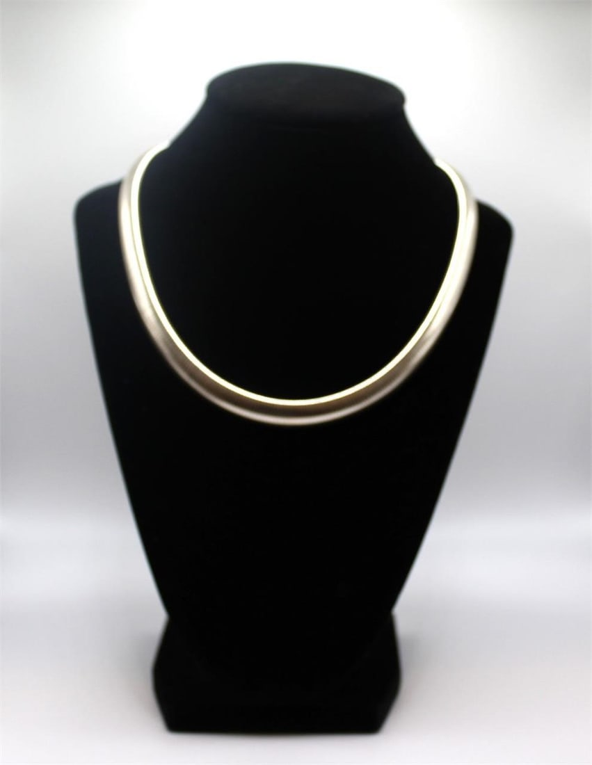 Pretty New Italy sterling thick snake chain necklace (1 of 2)