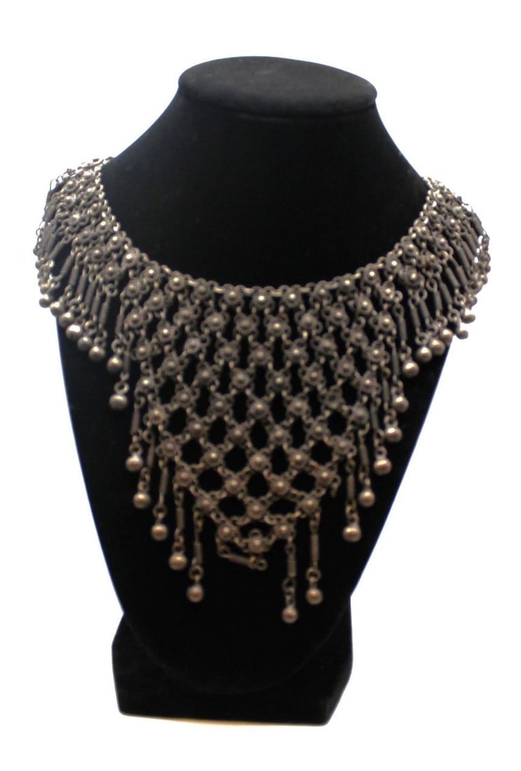 VINTAGE TRIBAL BRASS BEDUOIN NECKLACE (1 of 5)