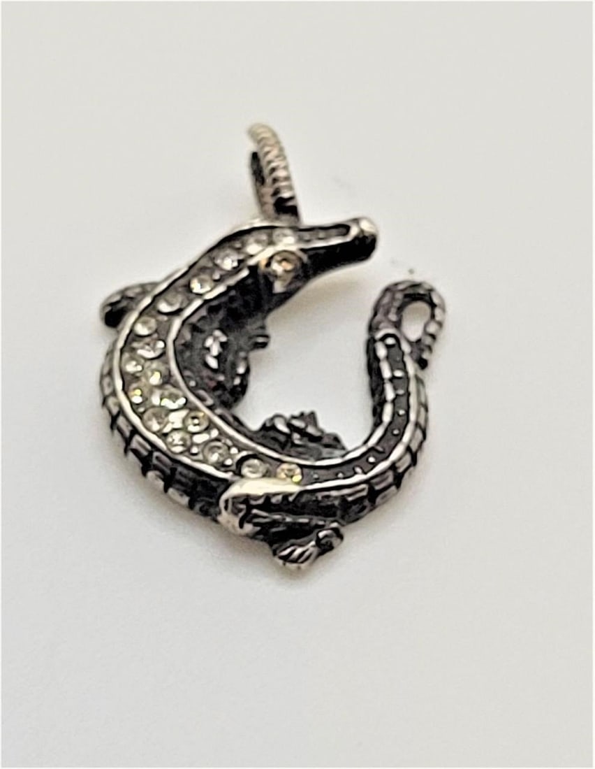 BRIGHTON LATER ALLIGATOR SWAROVSKI CHARM (1 of 3)