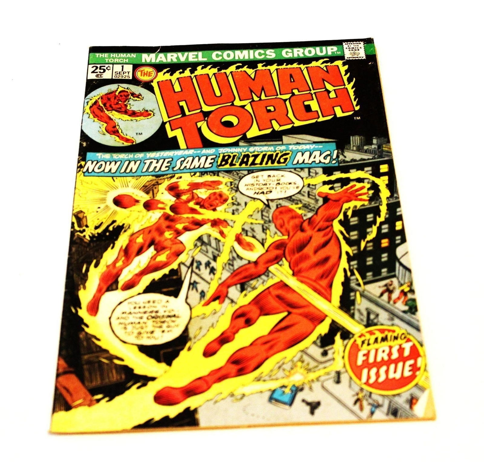 THE HUMAN TORCH #1 FLAMING 1ST ISSUE (1 of 2)