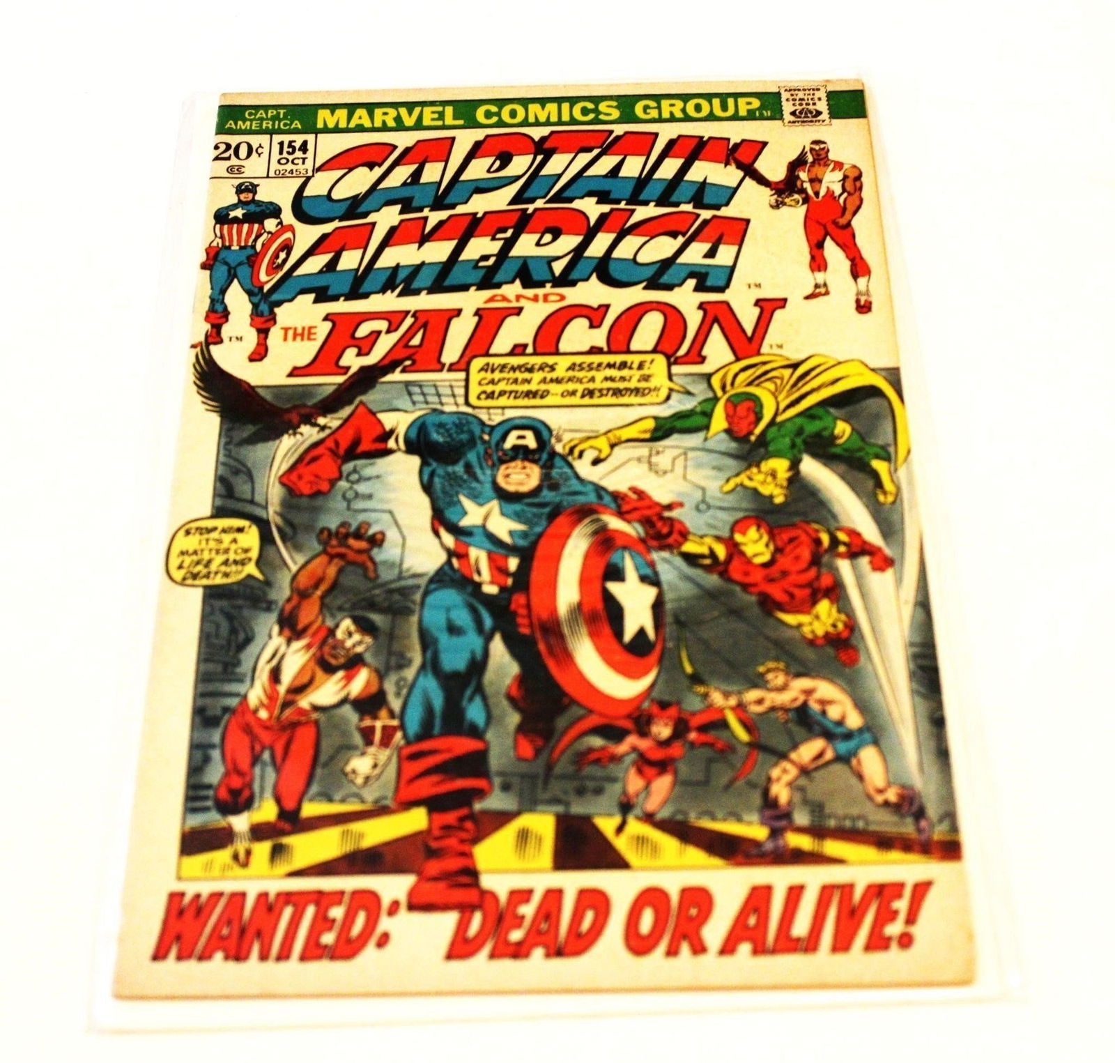 CAPTAIN AMERICA #154 WANTED: DEAD OR ALIVE (1 of 2)