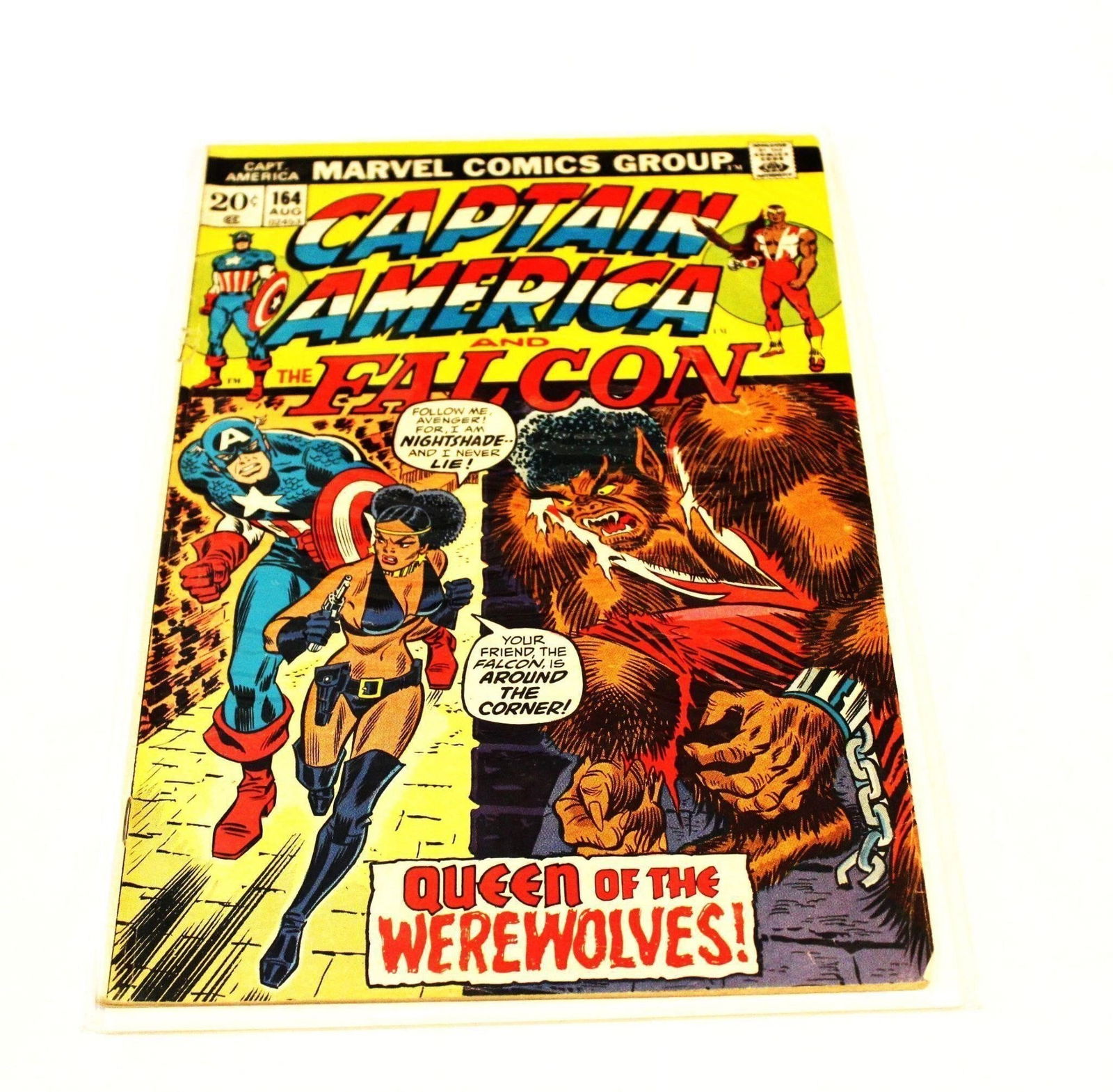 CAPTAIN AMERICA  #164 QUEEN OF THE WEREWOLVES (1 of 2)