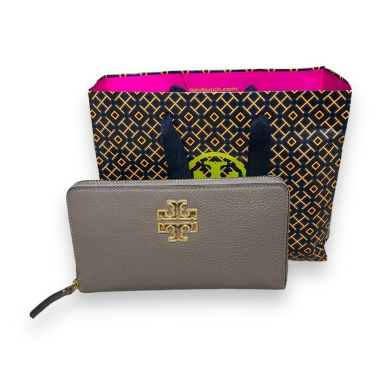 Tory Burch Continental Long Wallet: • Tory Burch • Brand New/Gift Bag Included • 7.75” x 4.5” (in) • Rich pebbled leather • Organized interior will keep your cards, cash, and coins secure • 8 ca