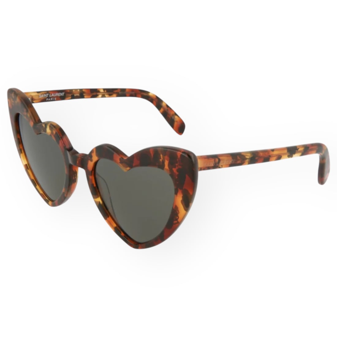 YSL (Saint Laurent) Cat Eye Havana/Grey Sunglasses & Original Case (1 of 3)