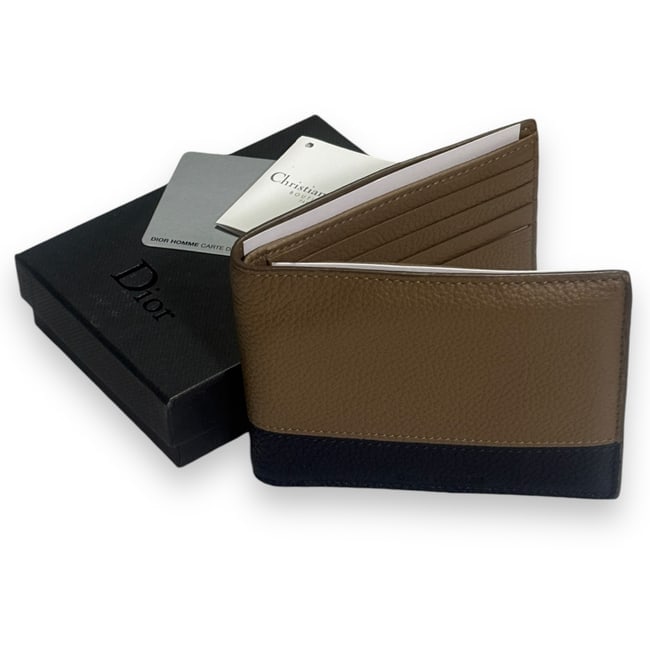 Men's Christian Dior Homme Bi-Fold Wallet & Original Box (1 of 9)