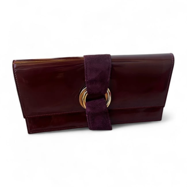 Cartier Burgundy Trinity Long Wallet & Original Box (1 of 9)