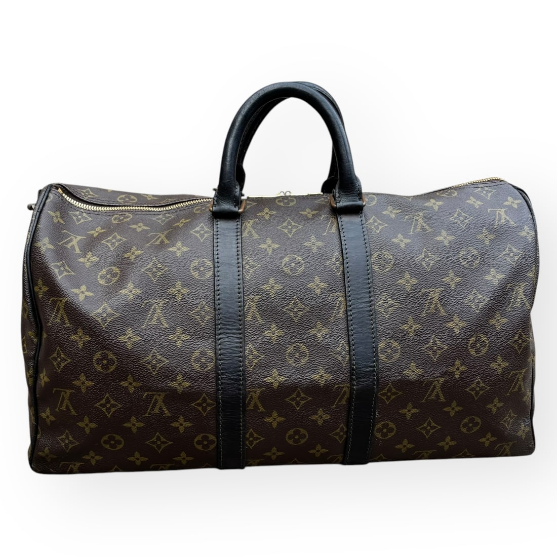 Louis Vuitton Vintage 1983' Brown Monogram/Black Keepall 50 (1 of 10)