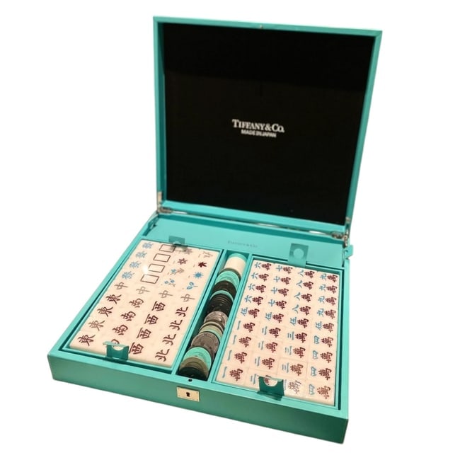 Tiffany & Co, Full Mahjong's Set & Original Box: • Tiffany & Co. • Mahjong • Full Set Included • Original Box Included • Dynasphere