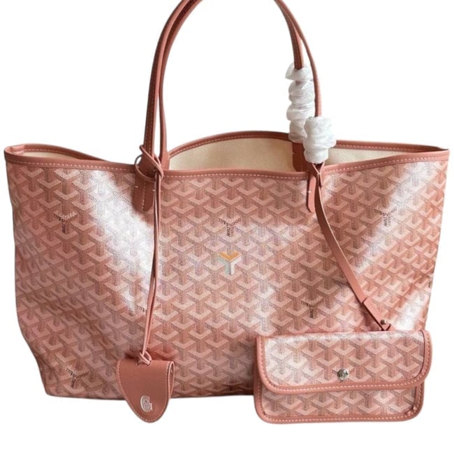 Goyard Pearly Coral Iridescent St. Louis Beaute Tote & Original Gift Bag (1 of 11)