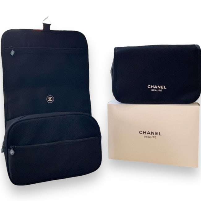 CHANEL Toiletry Kit & Storage Bag In Original Gift Box (1 of 6)