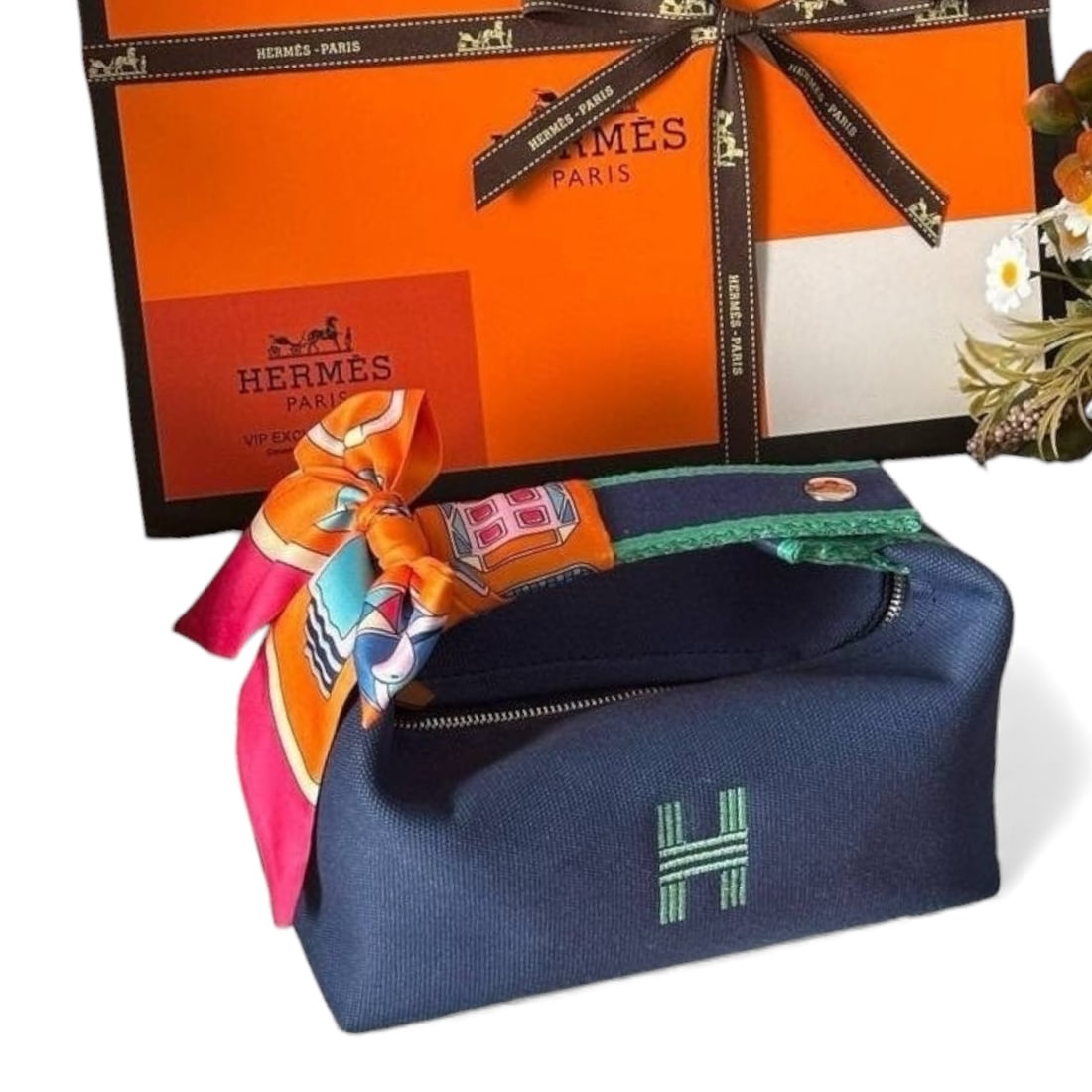 Hermes Blue/Teal Bride A Brac Beaute Case (1 of 9)