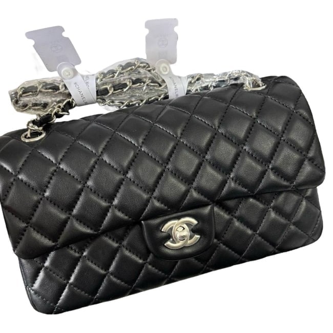 CHANEL 3Pc Double Flap Gift Set W/ Beaute Bag, Bracelet, Pouch, & Original Box (1 of 7)