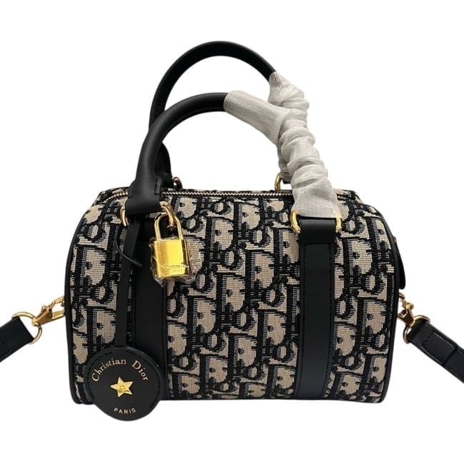 Christian Dior Oblique Jacquard Nano Groove Beaute Bag & Original Box (1 of 9)