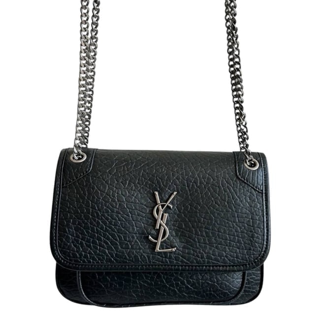 YSL (Saint Laurent) Niki Puffy Messenger Beaute Bag & Original Box (6 Colors Avail): • YSL (Saint Laurent) • Niki Puffy Messenger • 6 Color Options Available: - Burgundy, Camel Brown, Dark Khaki, Light Tan, Black & Gold, OR Black & Silver • We Will Contact The Winn