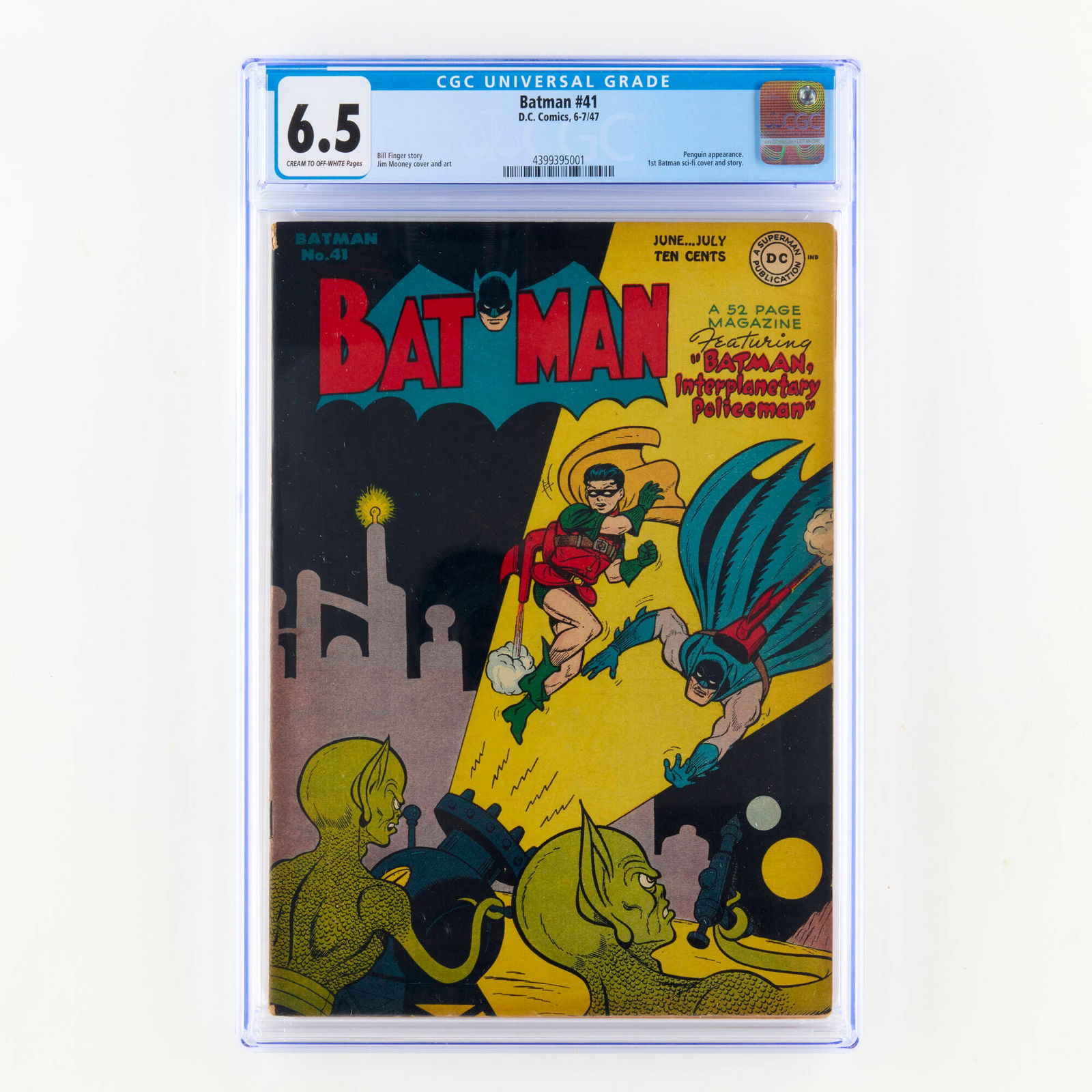 D.C. Comics Batman #41 CGC 6.5 (1 of 2)