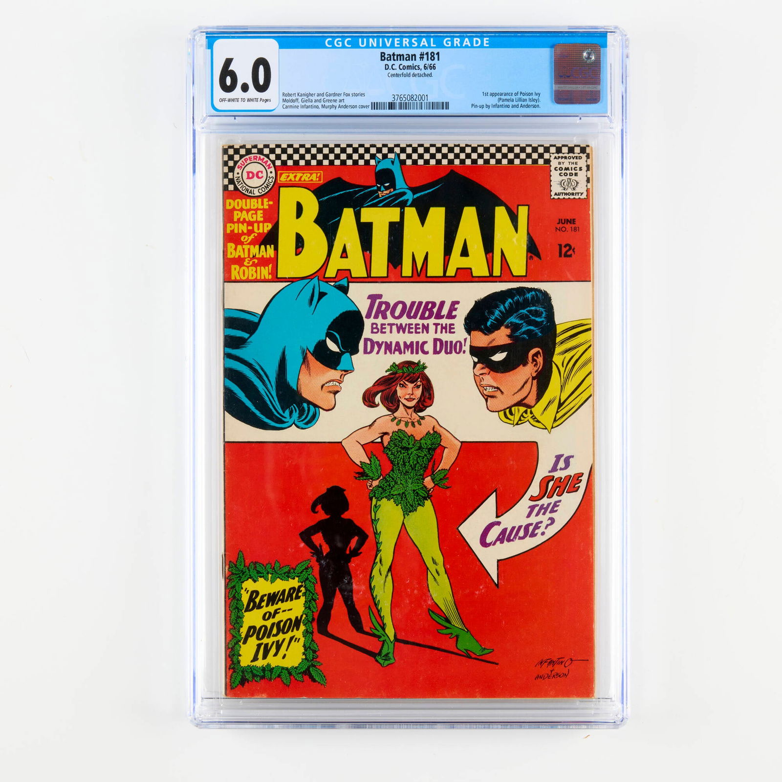 D.C. Comics Batman #181 CGC 6.0 (1 of 2)