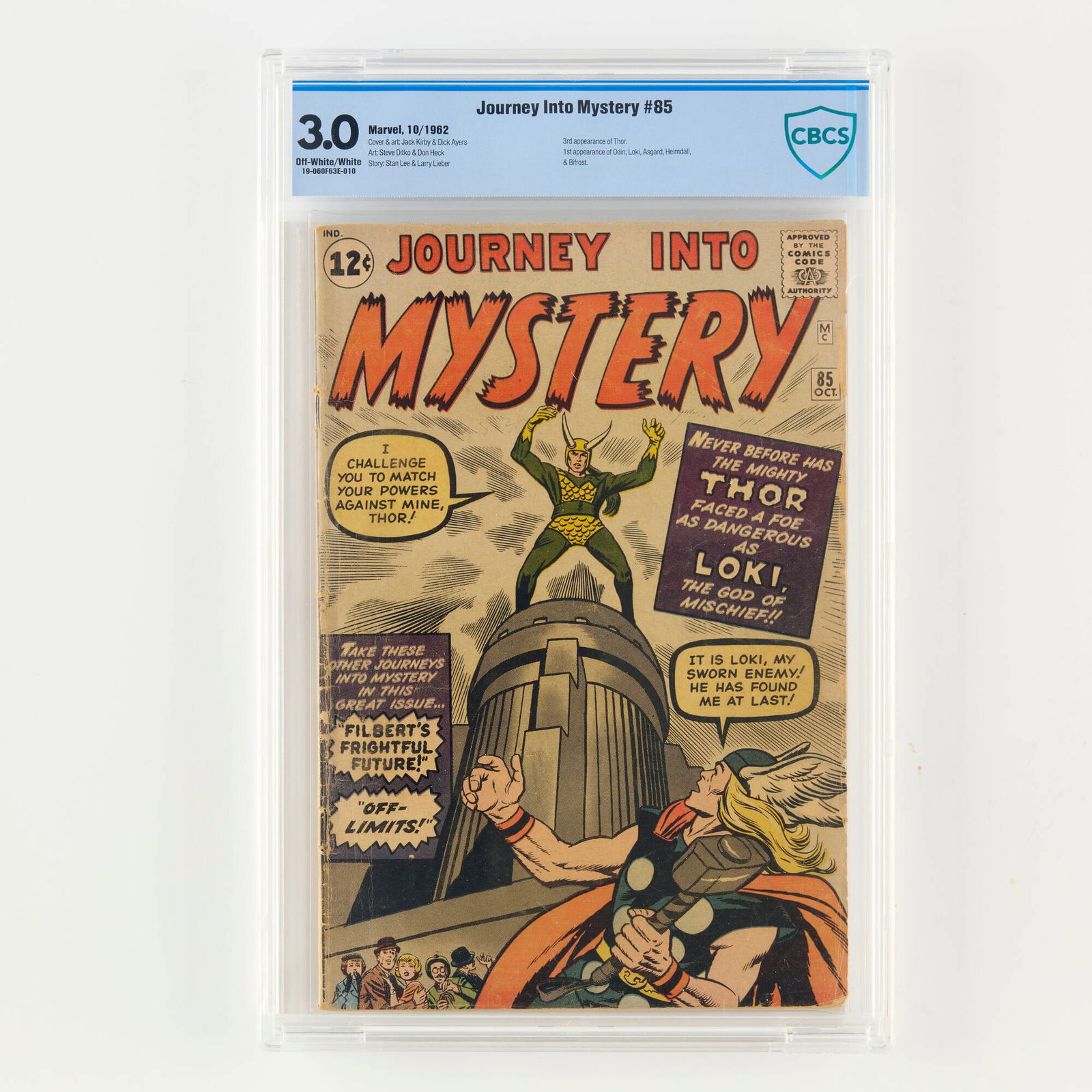 Marvel Comics Journey Into Mystery #85 CBCS 3.0 (1 of 2)