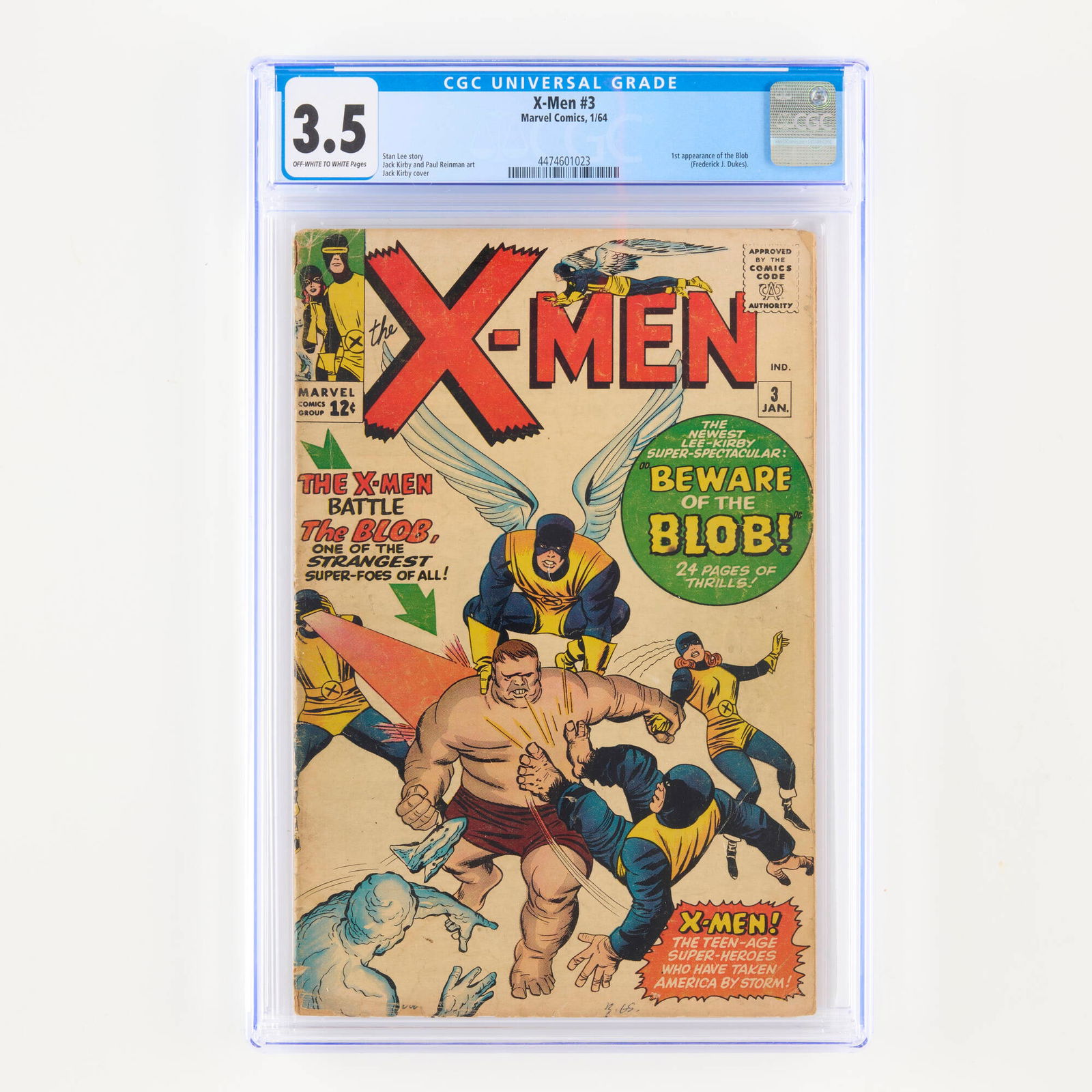 Marvel Comics X-Men #3 CGC 3.5 (1 of 2)
