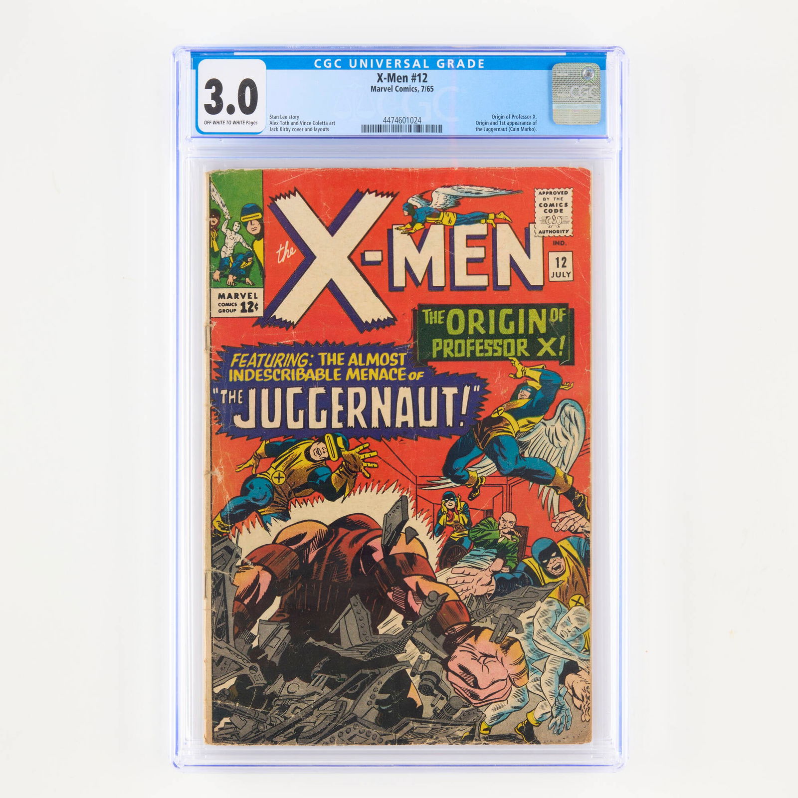 Marvel Comics X-Men #12 CGC 3.0 (1 of 2)