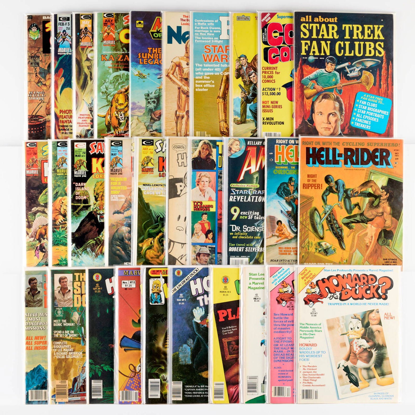 30 Mixed Bronze to Modern Age Magazines Group (1 of 1)