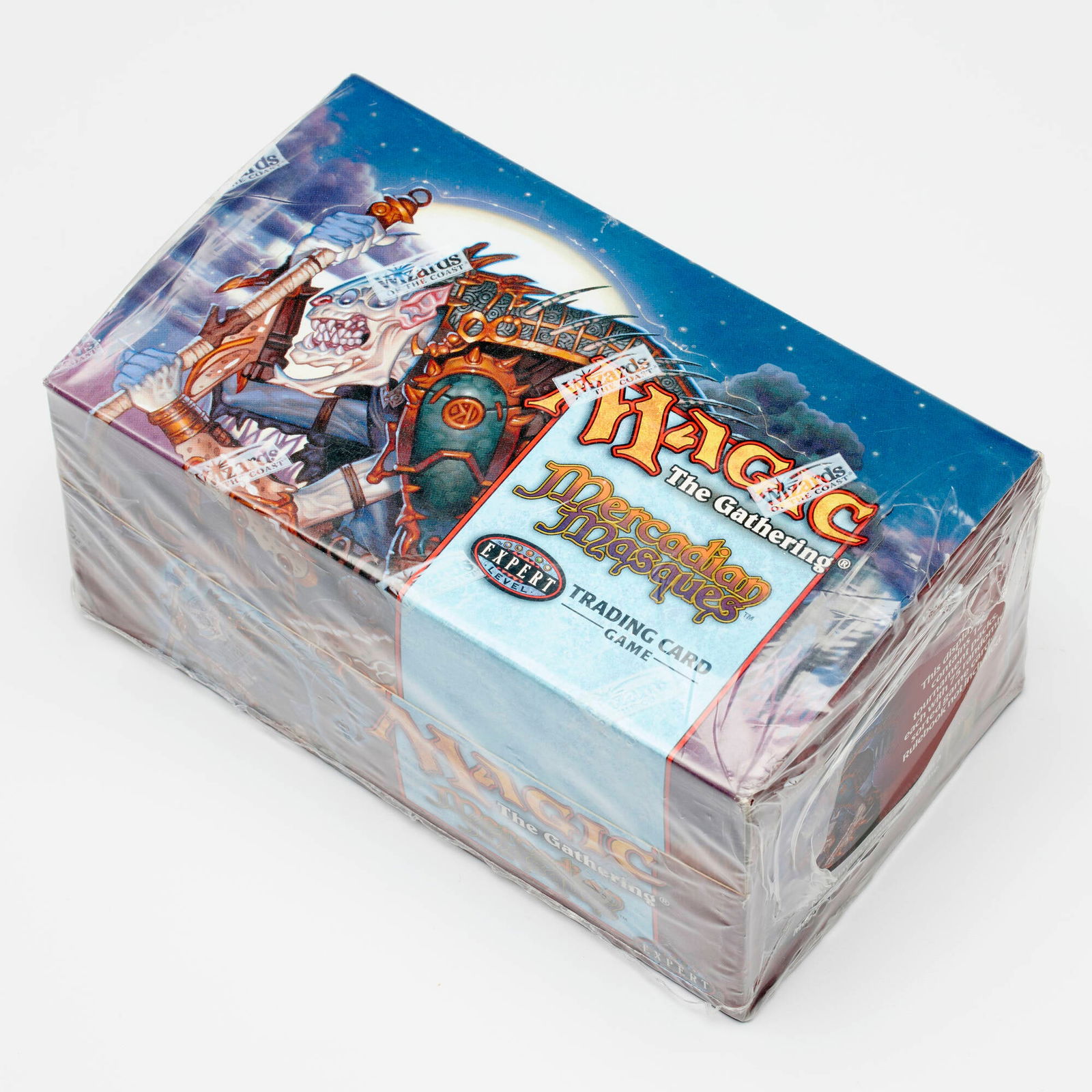 1999 Magic: The Gathering Mercadian Masques Torunament Pack Display Box Factory Sealed (1 of 2)