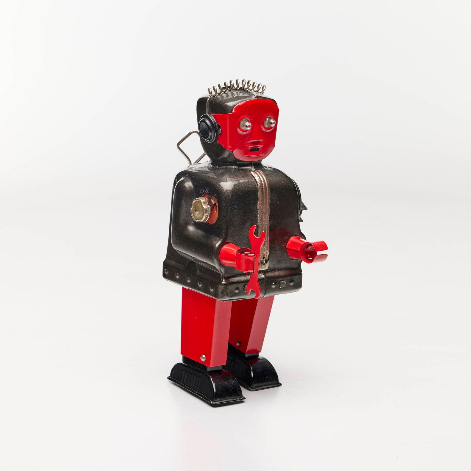 T.N Nomura Battery-Operated Zoomer Robot Red Variant (1 of 2)