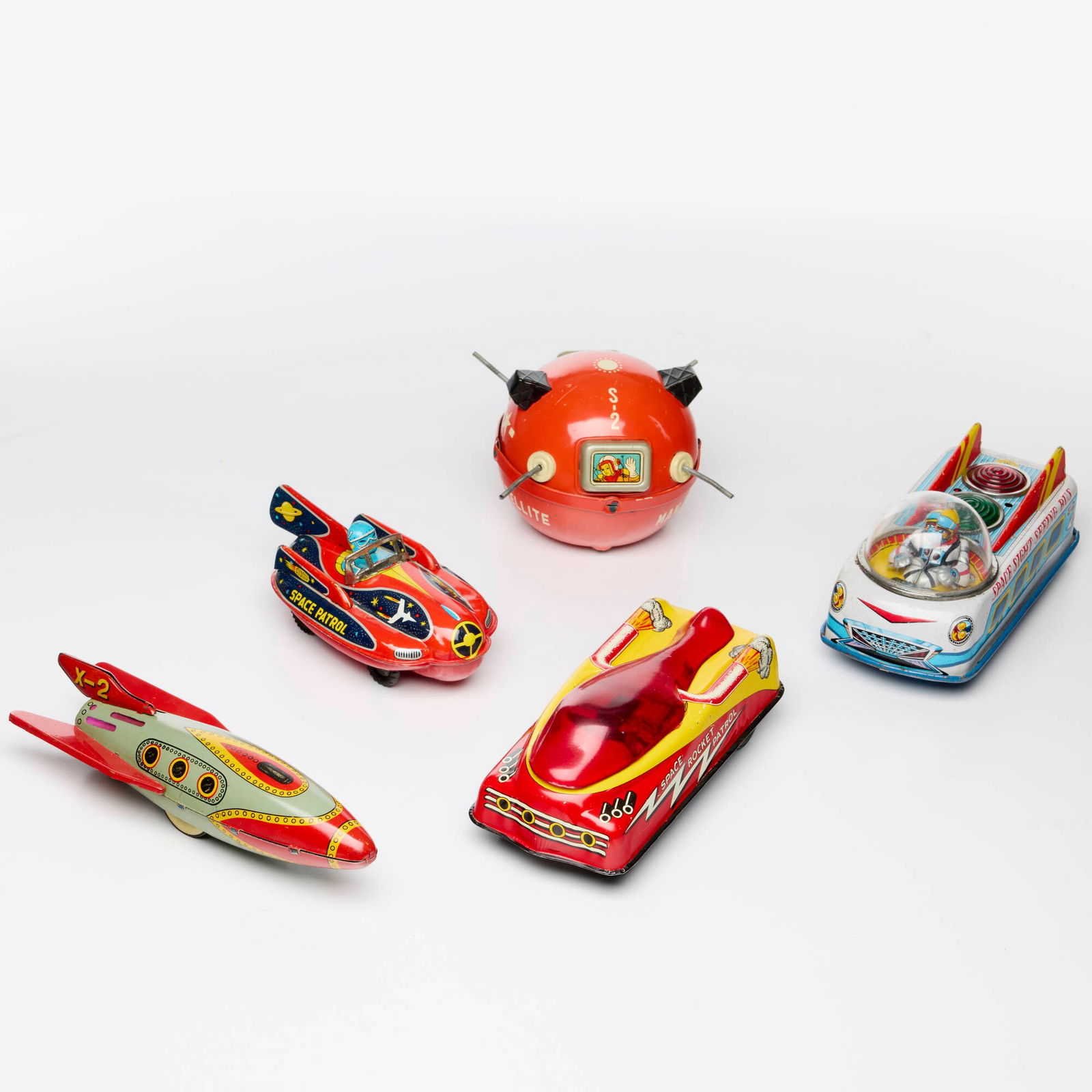 旭玩具ロボット スペース パトロール メルセデス ベンツ tin toy car 旭玩具ロボット スペース パトロール メルセデス ベンツ tin toy