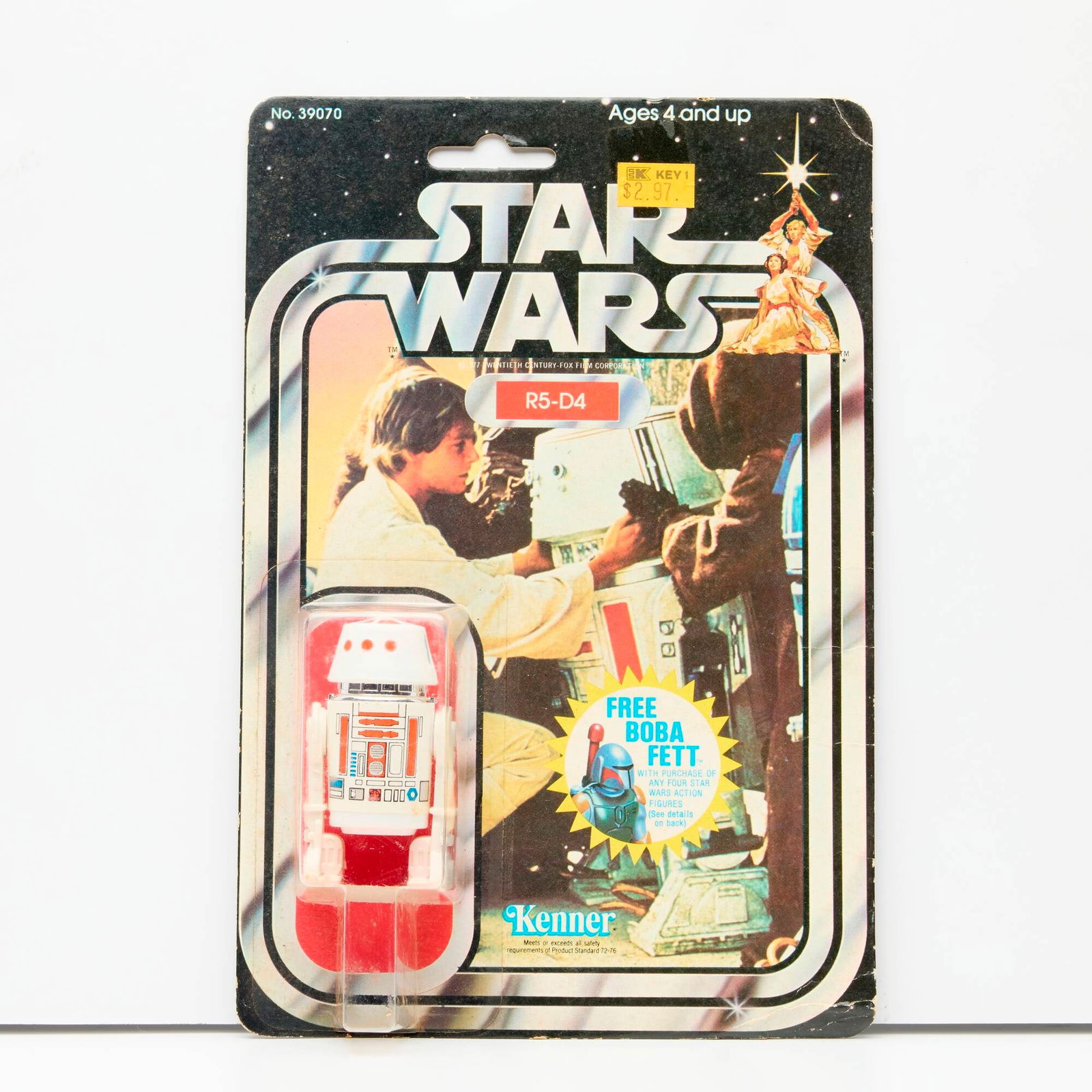 1978 Kenner Star Wars 20 Back-E R5-D4 Factory Sealed (1 of 3)