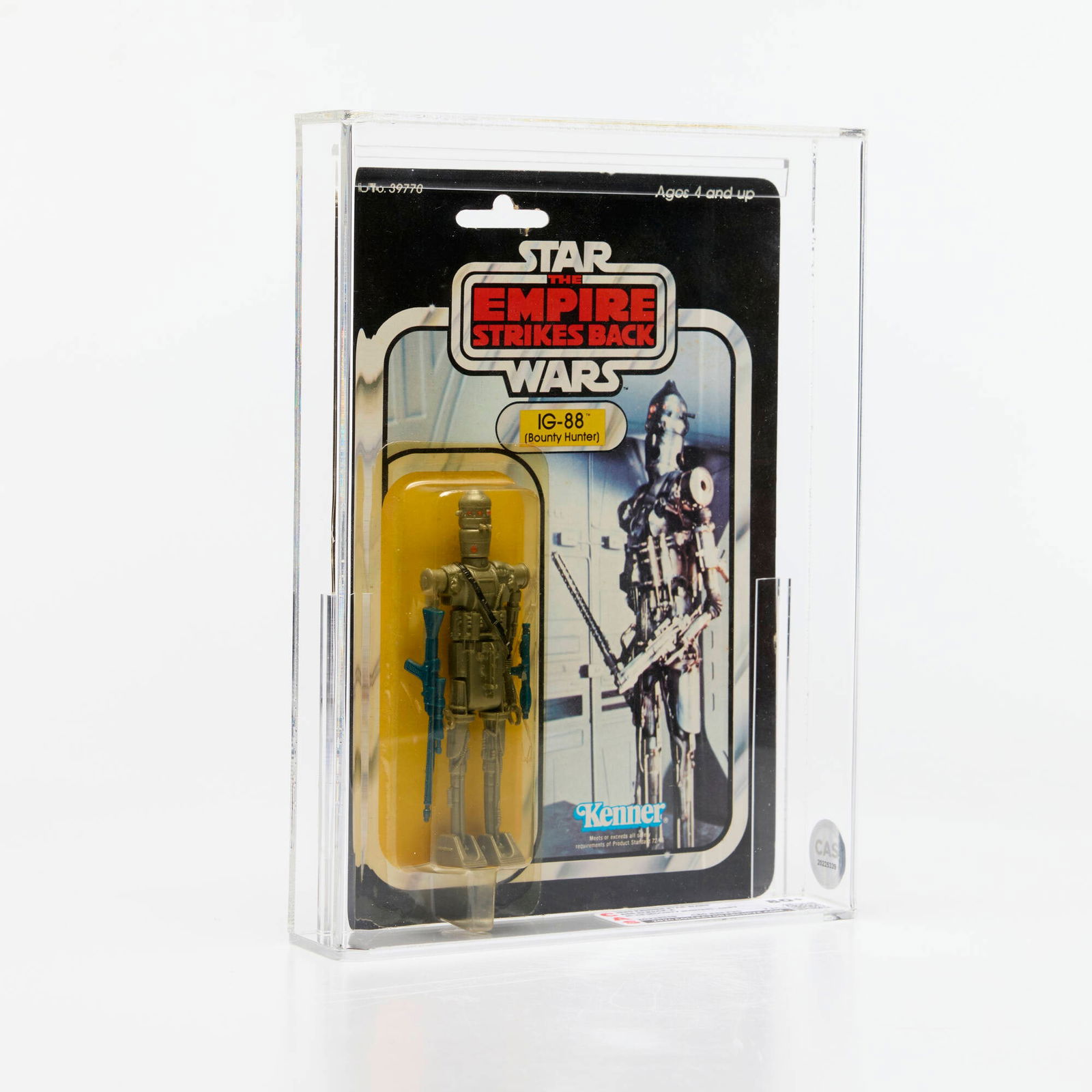 1980 Kenner Star Wars ESB 32 Back-A IG-88 CAS 80+ Grey (1 of 3)