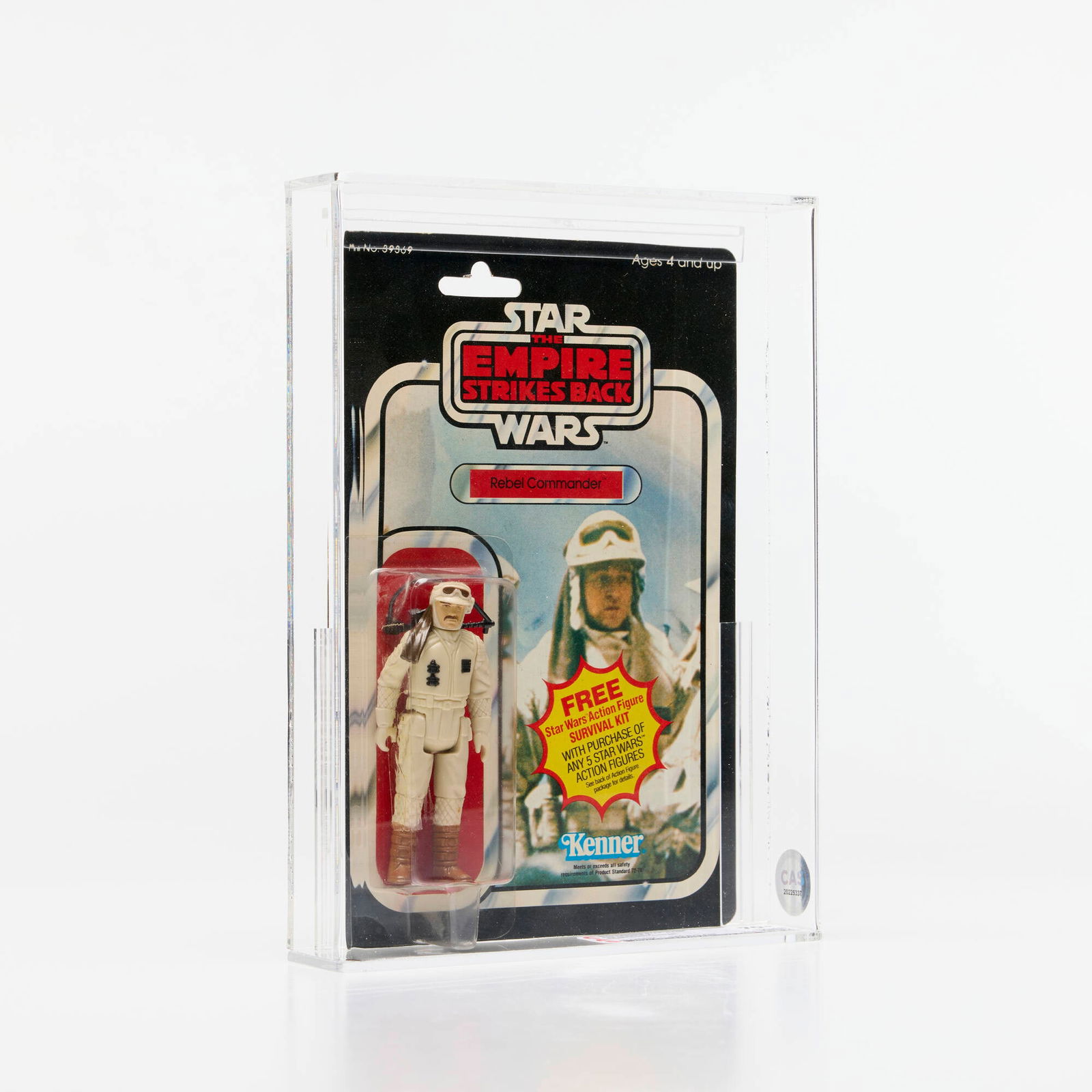 1980 Kenner Star Wars ESB 41 Back-A Rebel Commander CAS 70+ (1 of 3)