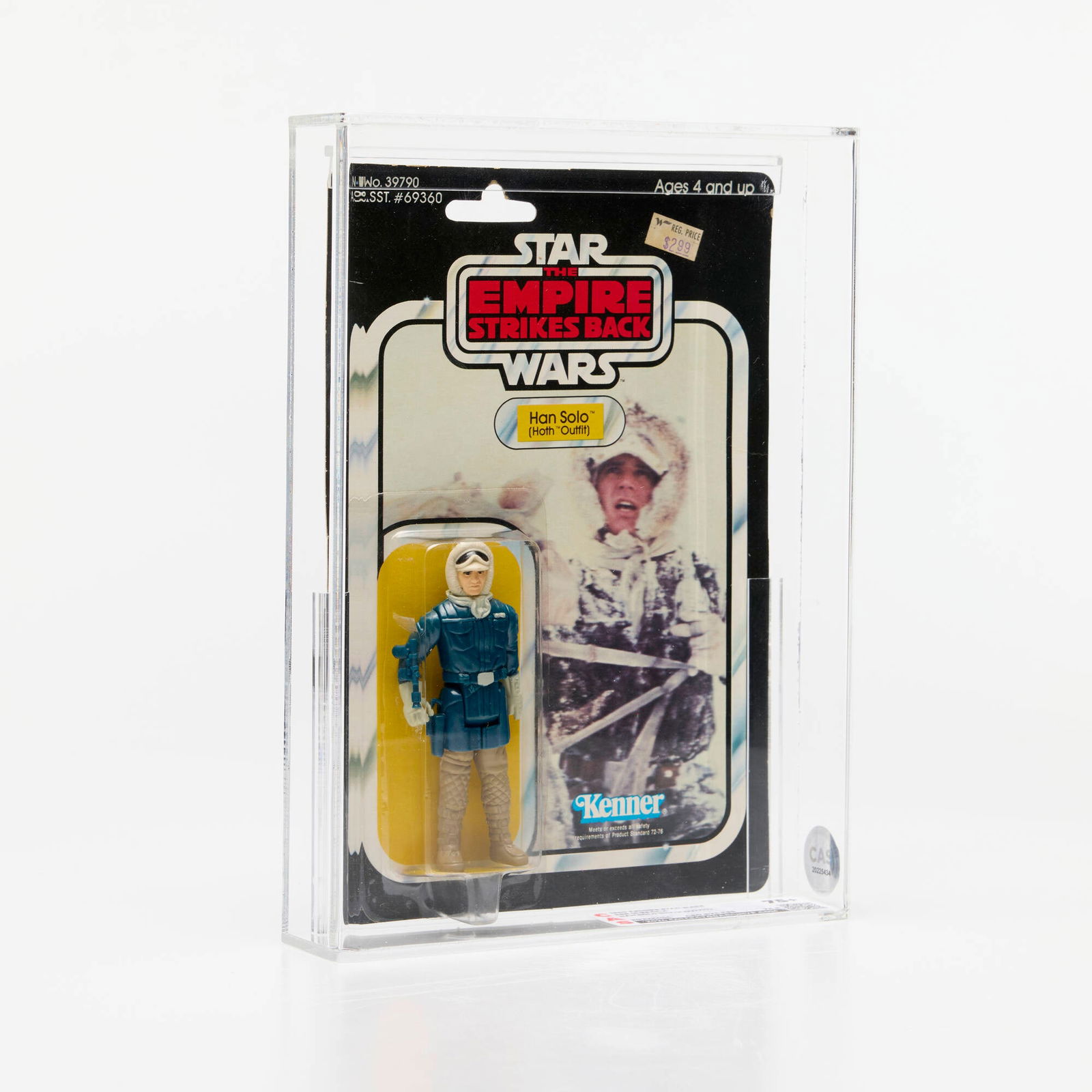 1980 Kenner Star Wars ESB 41 Back-C Han Solo (Hoth Outfit) CAS 75+ (1 of 3)