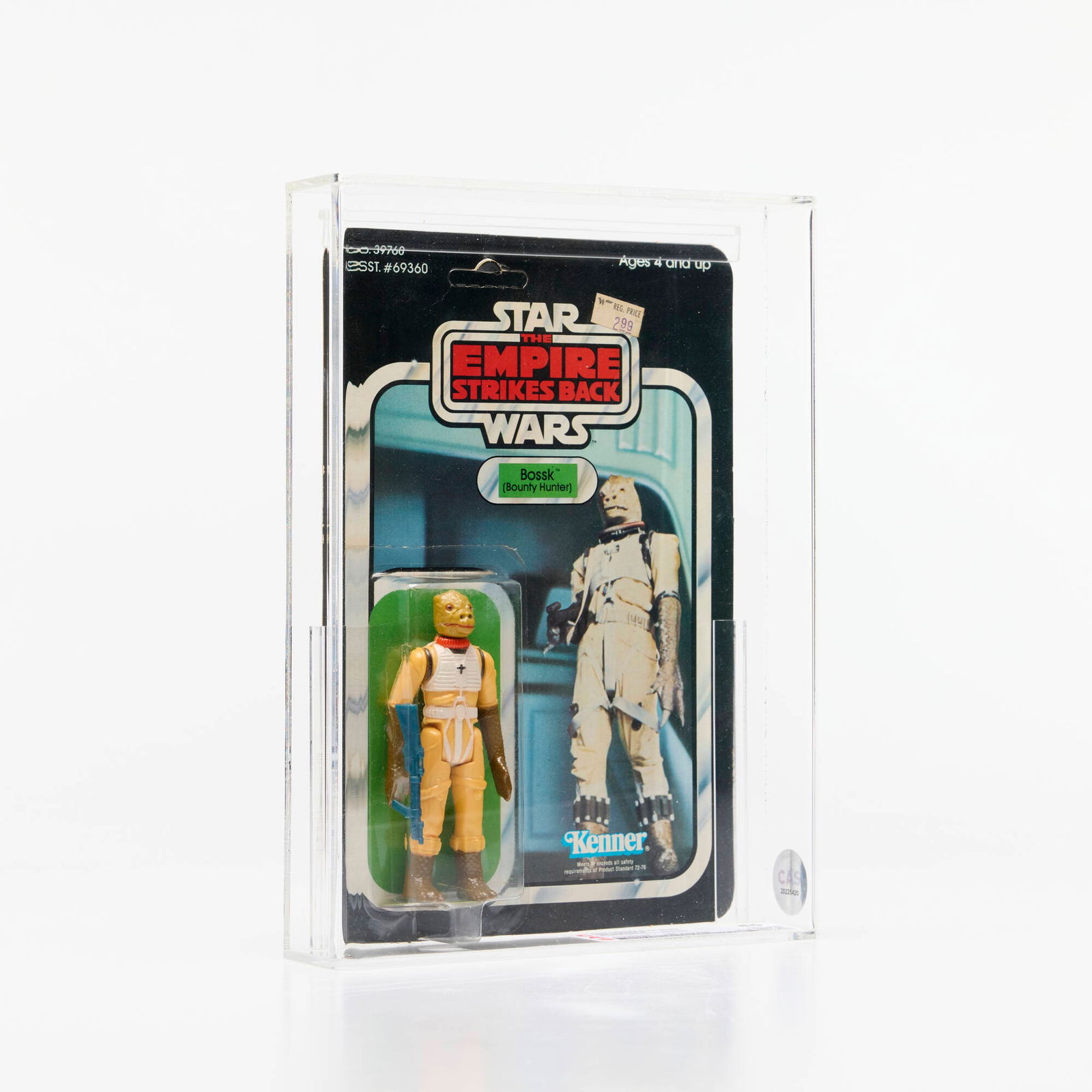 1980 Kenner Star Wars ESB 41 Back-D Bossk CAS 80 (1 of 3)