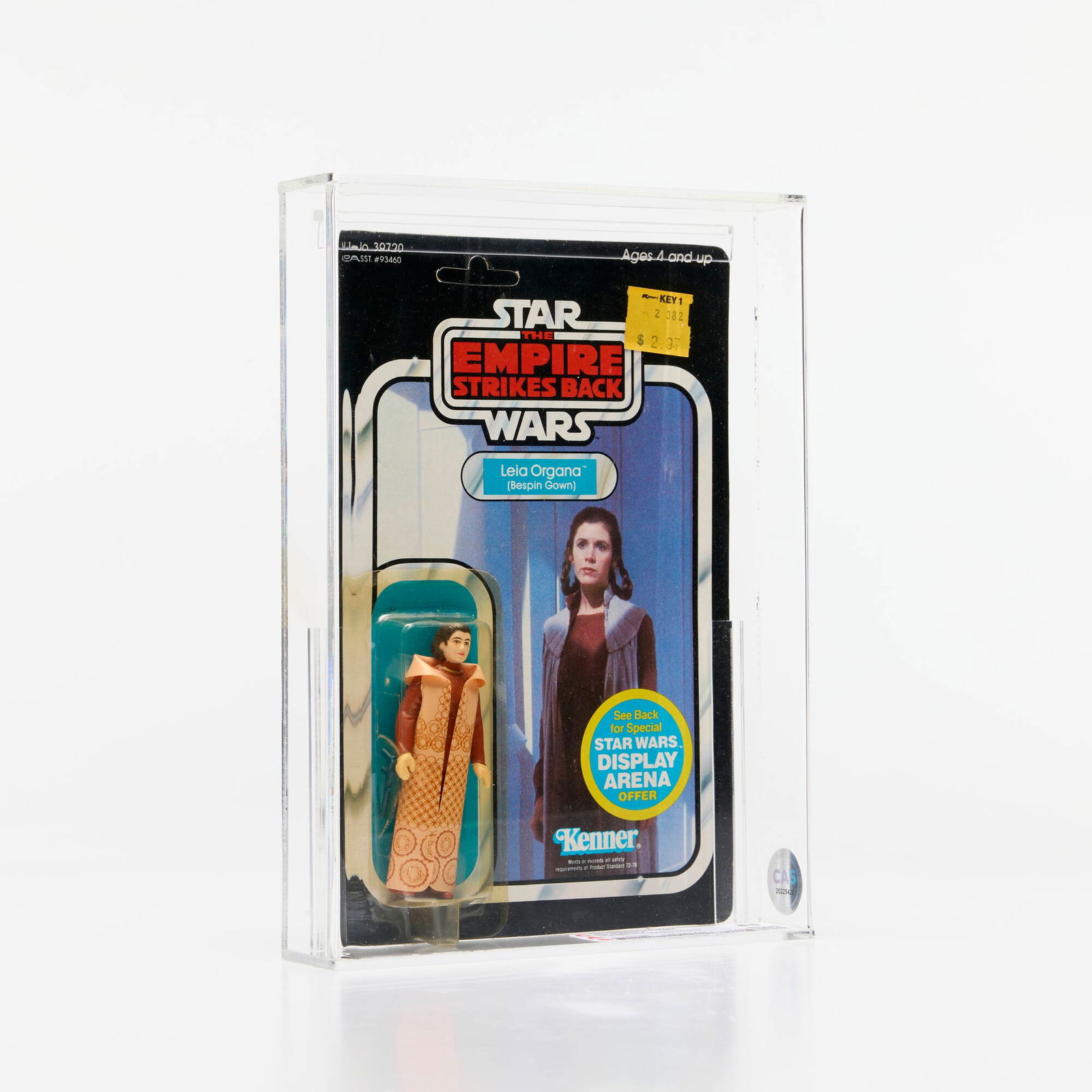 1981 Kenner Star Wars ESB 45 Back-A Leia Organa (Bespin Gown) CAS 85 (1 of 3)